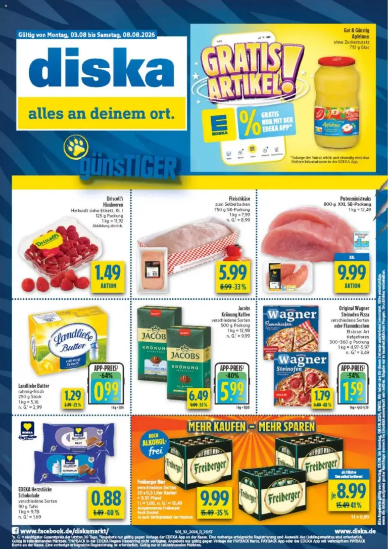 Diska - Diska Sachsen-Thüringen KW32 ab 03.08.2026