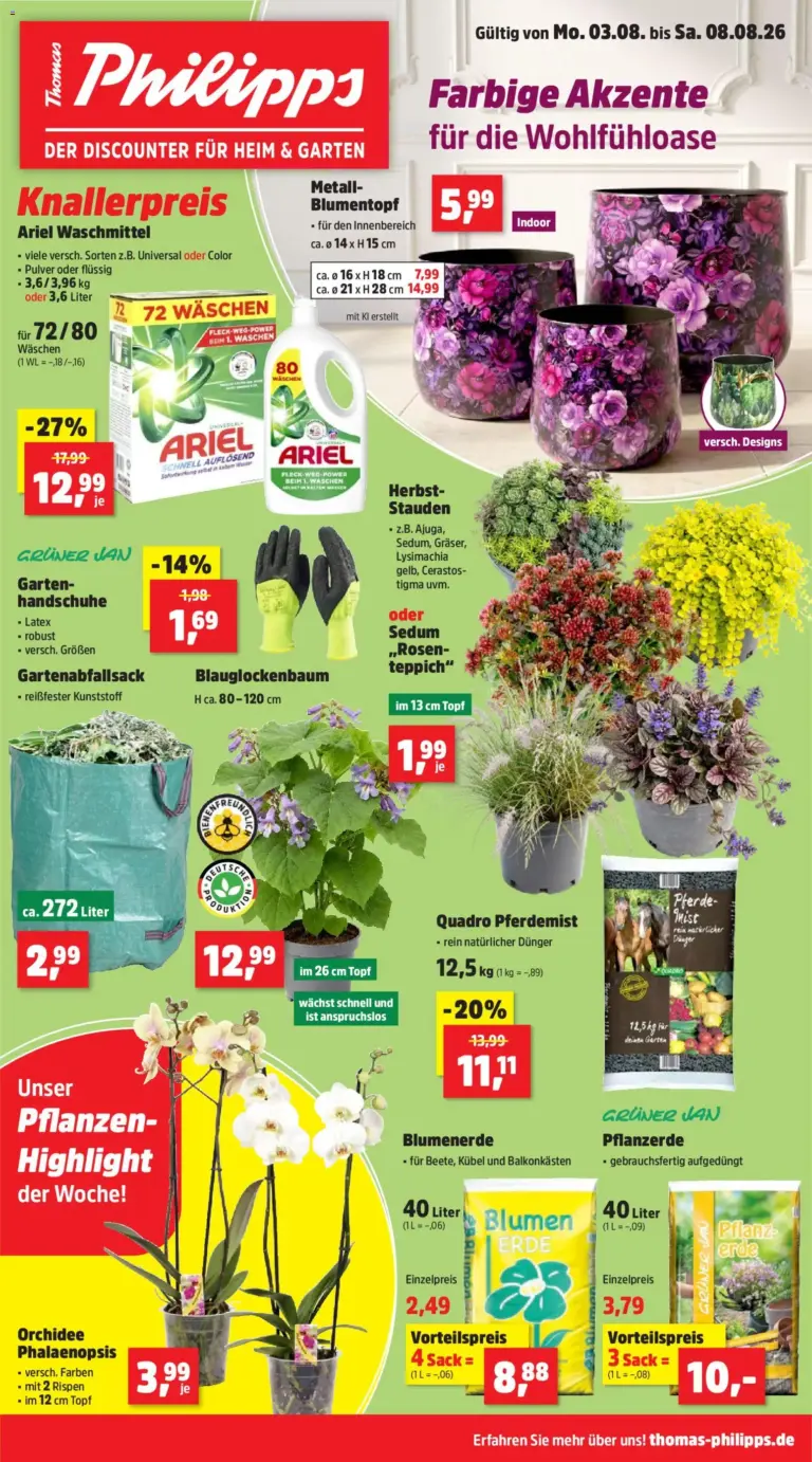 Thomas Philipps Prospekt ab 03.08.2026