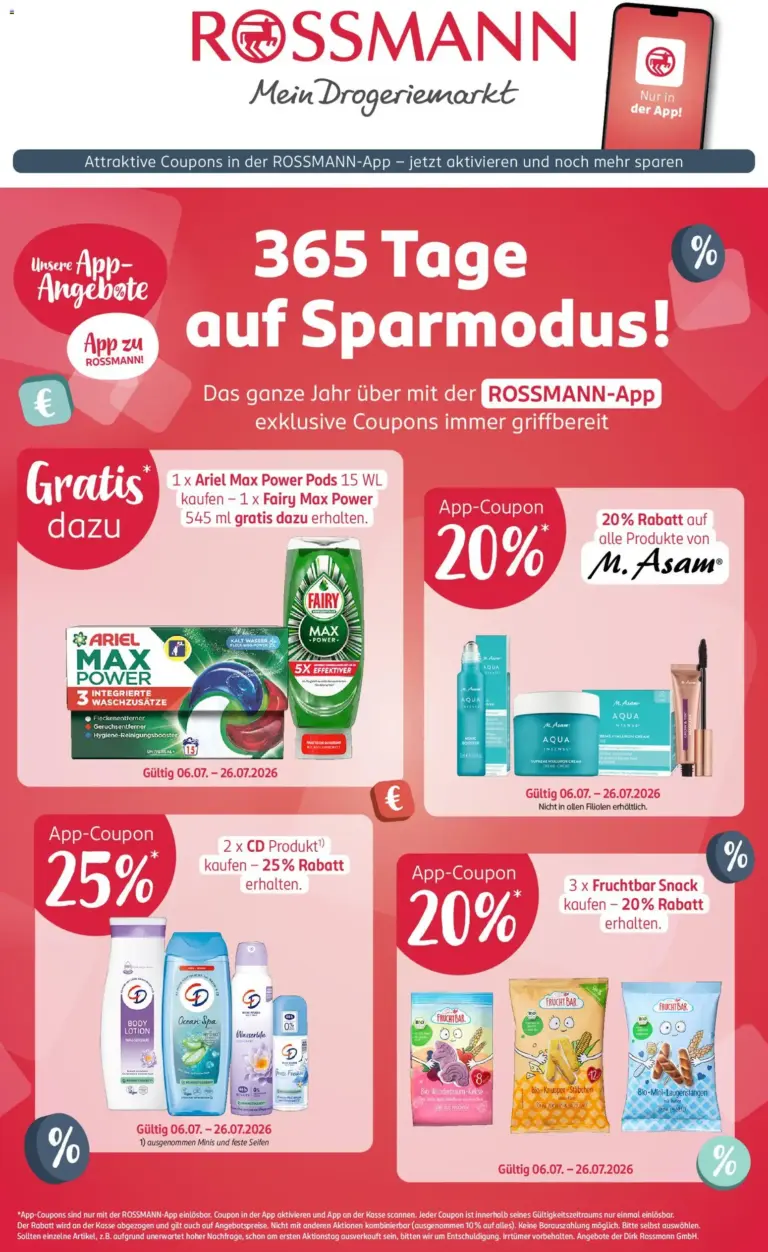 Rossmann Prospekt ab 06.07.2026