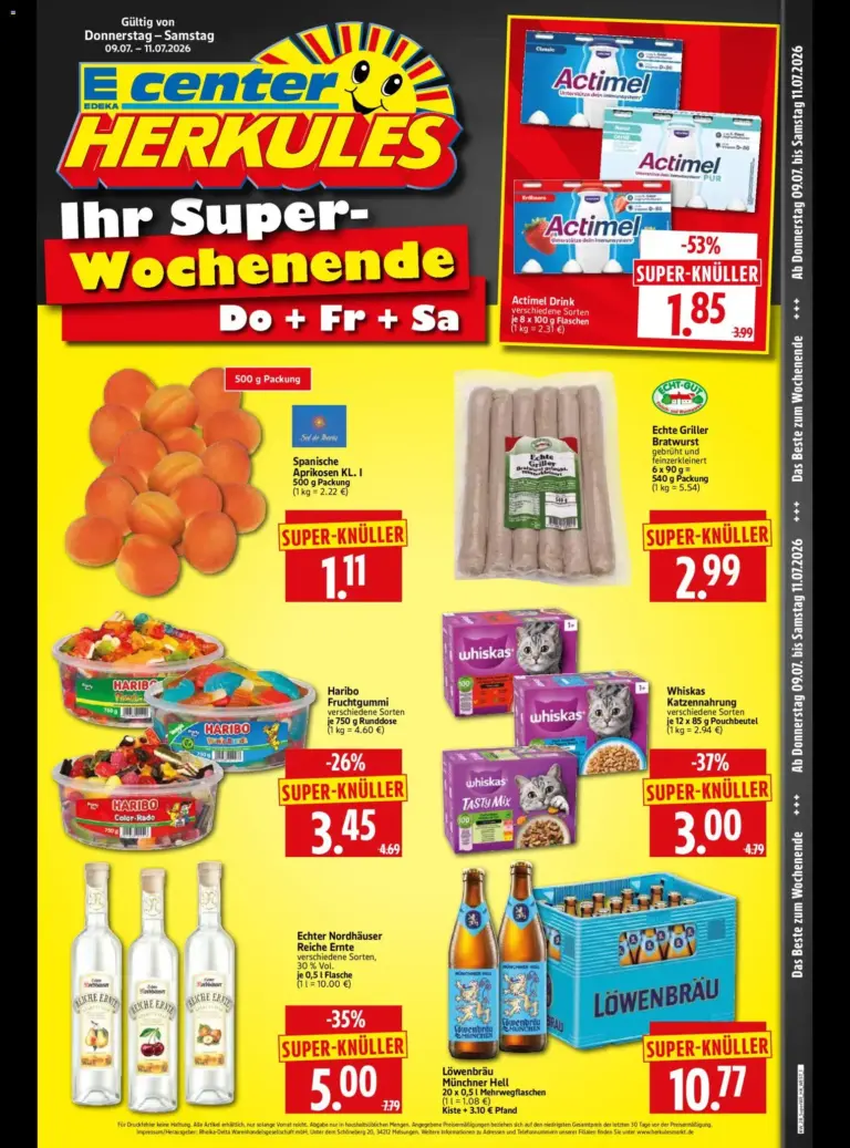 HERKULES Sonderbeilage ab 09.07.2026