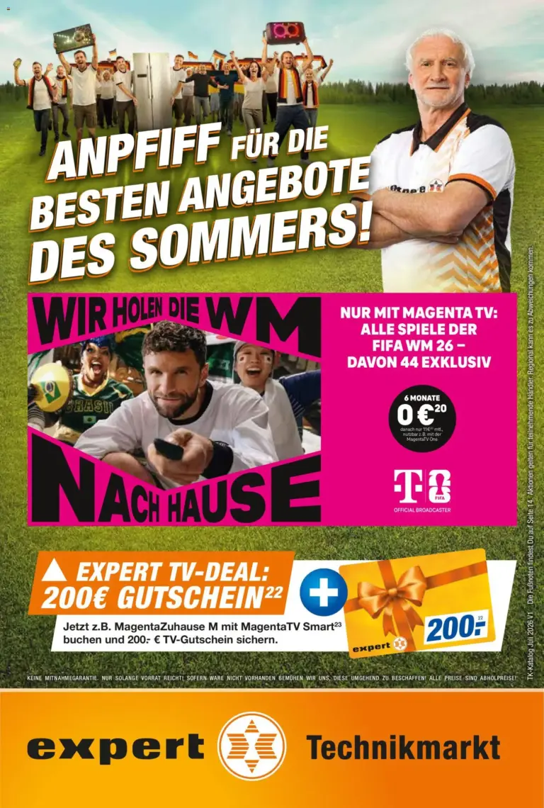 Expert Smarthphone Highlights im Juli ab 01.07.2026