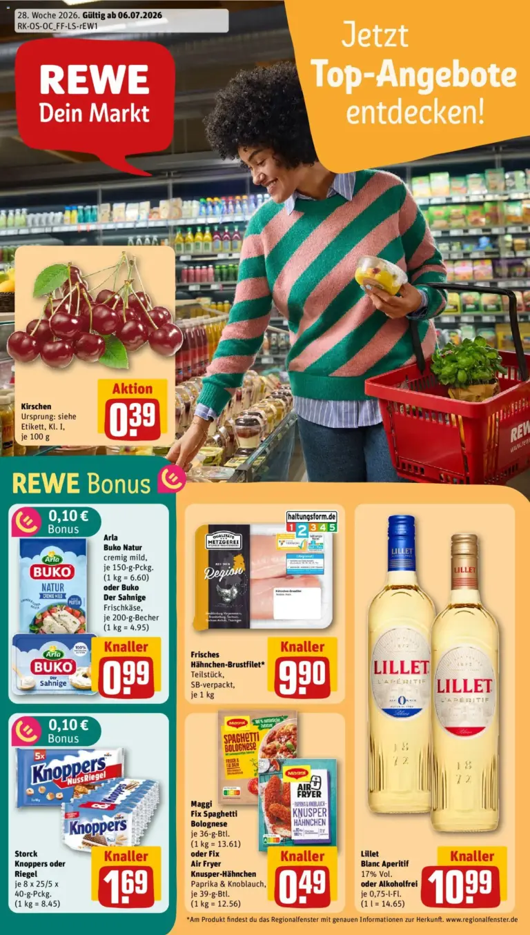 REWE Prospekt ab 06.07.2026