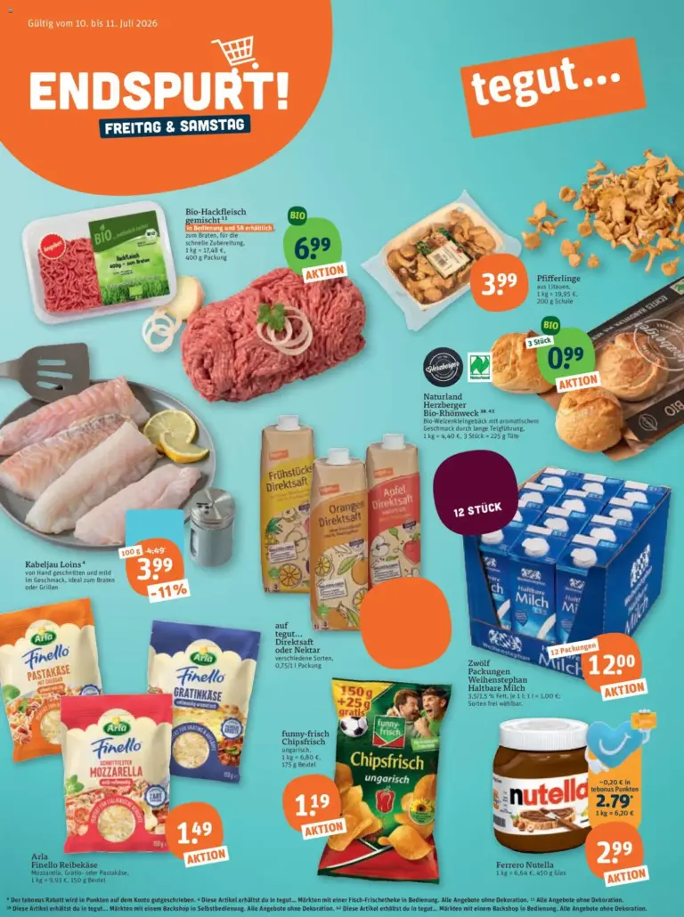Tegut Prospekt ab 06.07.2026