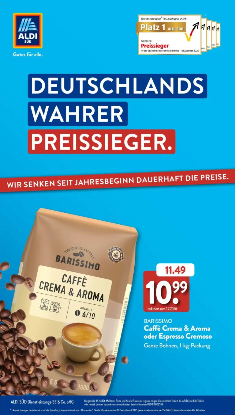 Aldi Süd Sonderprospekt ab 05.07.2026