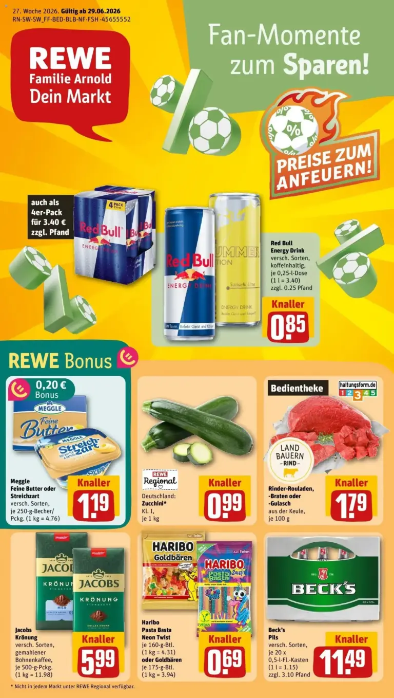 REWE Prospekt ab 28.06.2026
