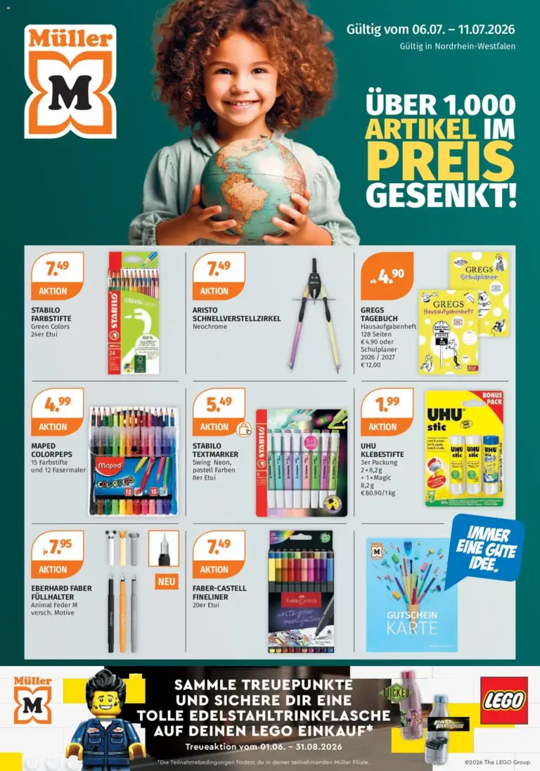 Müller Prospekt Shule ab 06.07.2026