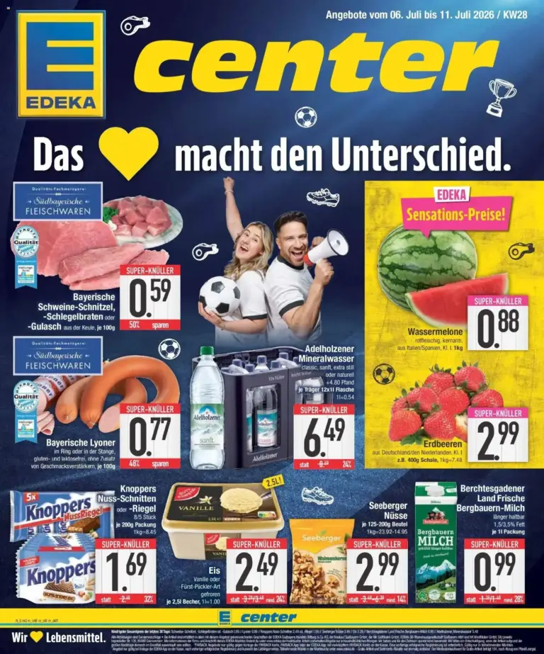 E center Wochenangebote ab 06.07.2026
