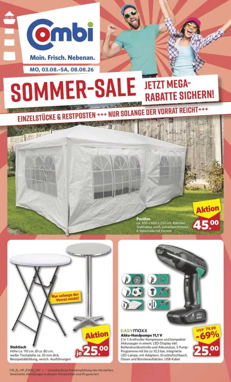 Combi Sonderangebote ab 03.08.2026