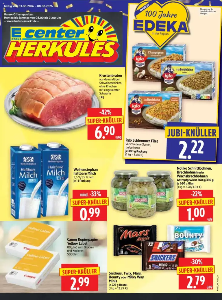 HERKULES Prospekt ab 03.08.2026
