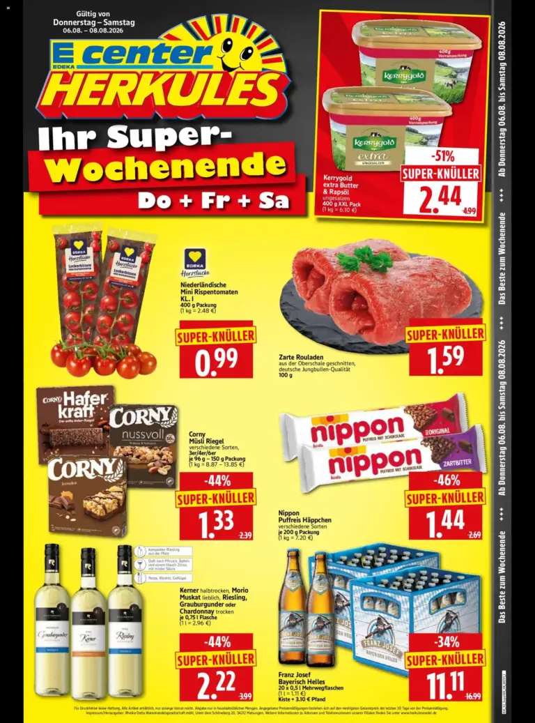 HERKULES Sonderbeilage ab 06.08.2026