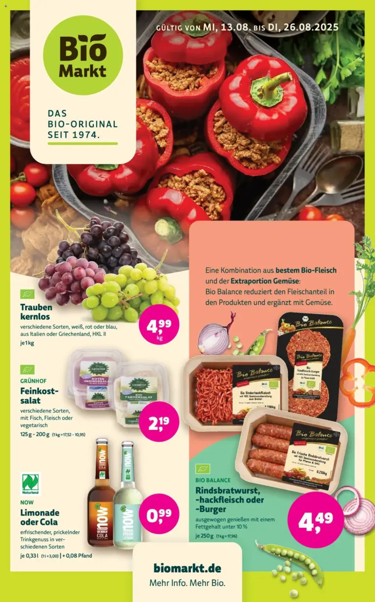 BioMarkt Prospekt ab 13.08.2026