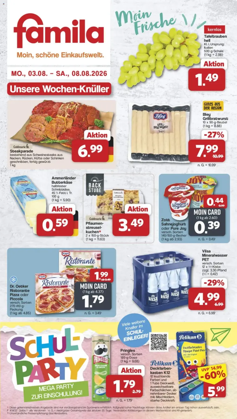 Famila Nordwest Prospekt ab 03.08.2026