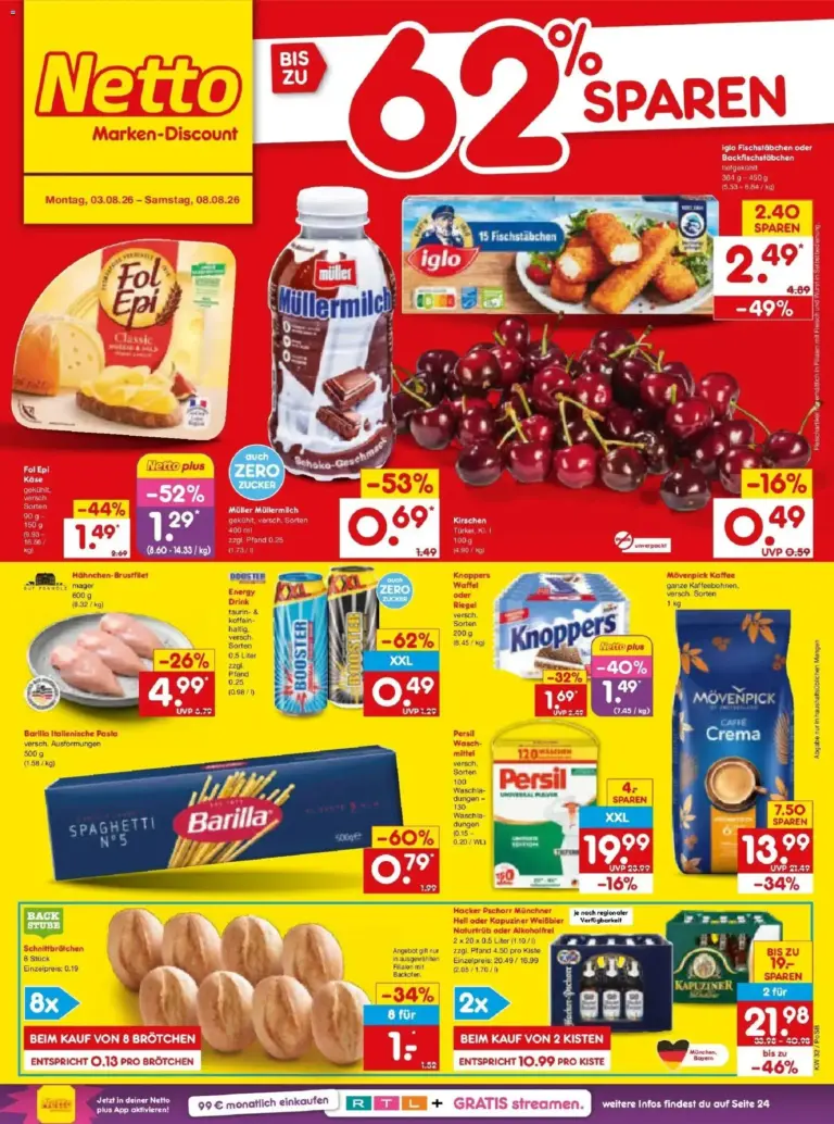Netto Marken-Discount Prospekt Amberg ab 03.08.2026