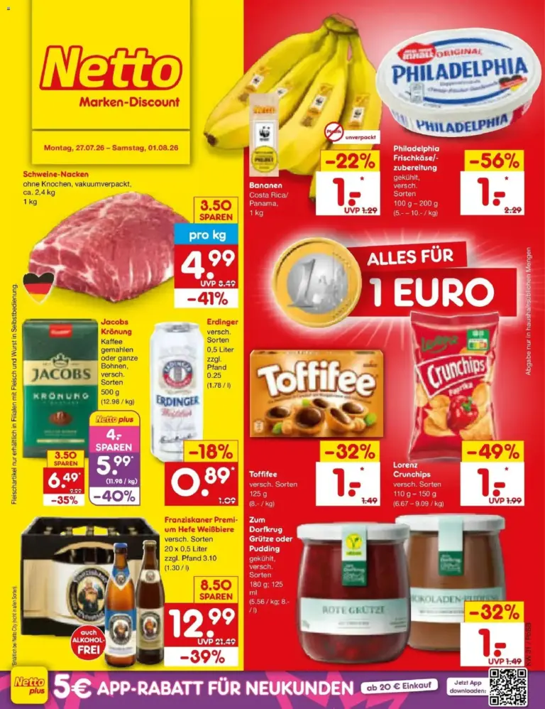 Netto Marken-Discount Prospekt Amberg ab 27.07.2026