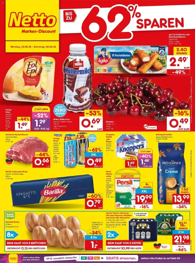 Netto Marken-Discount Prospekt Selb ab 03.08.2026