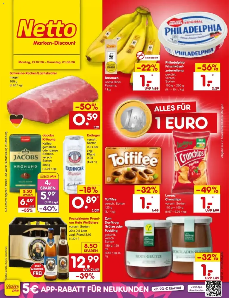 Netto Marken-Discount Prospekt Selb ab 27.07.2026