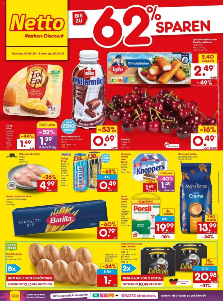 Netto Marken-Discount Prospekt Bad Friedrichshall ab 03.08.2026
