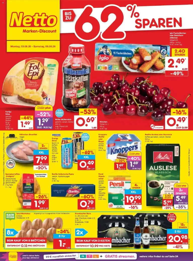 Netto Marken-Discount Prospekt Naumburg ab 03.08.2026