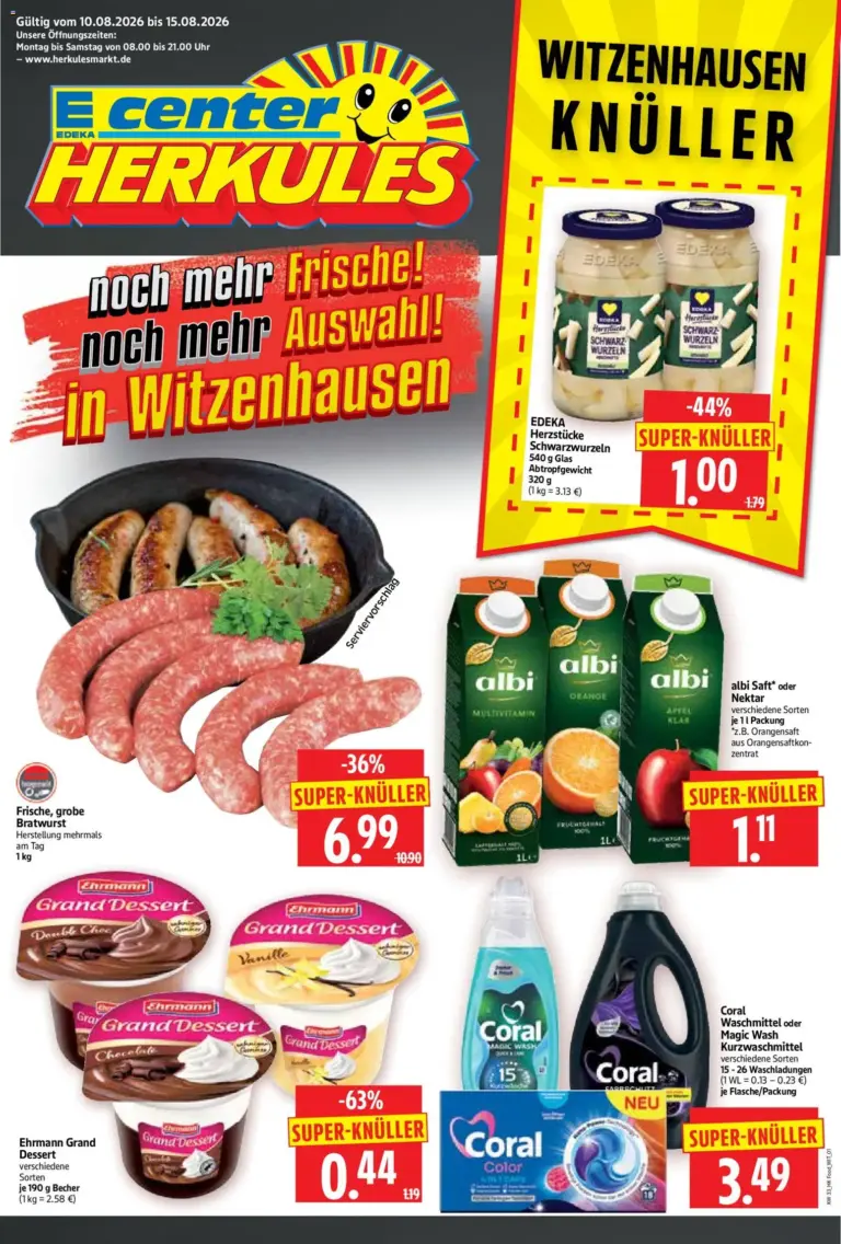 HERKULES Prospekt ab 10.08.2026