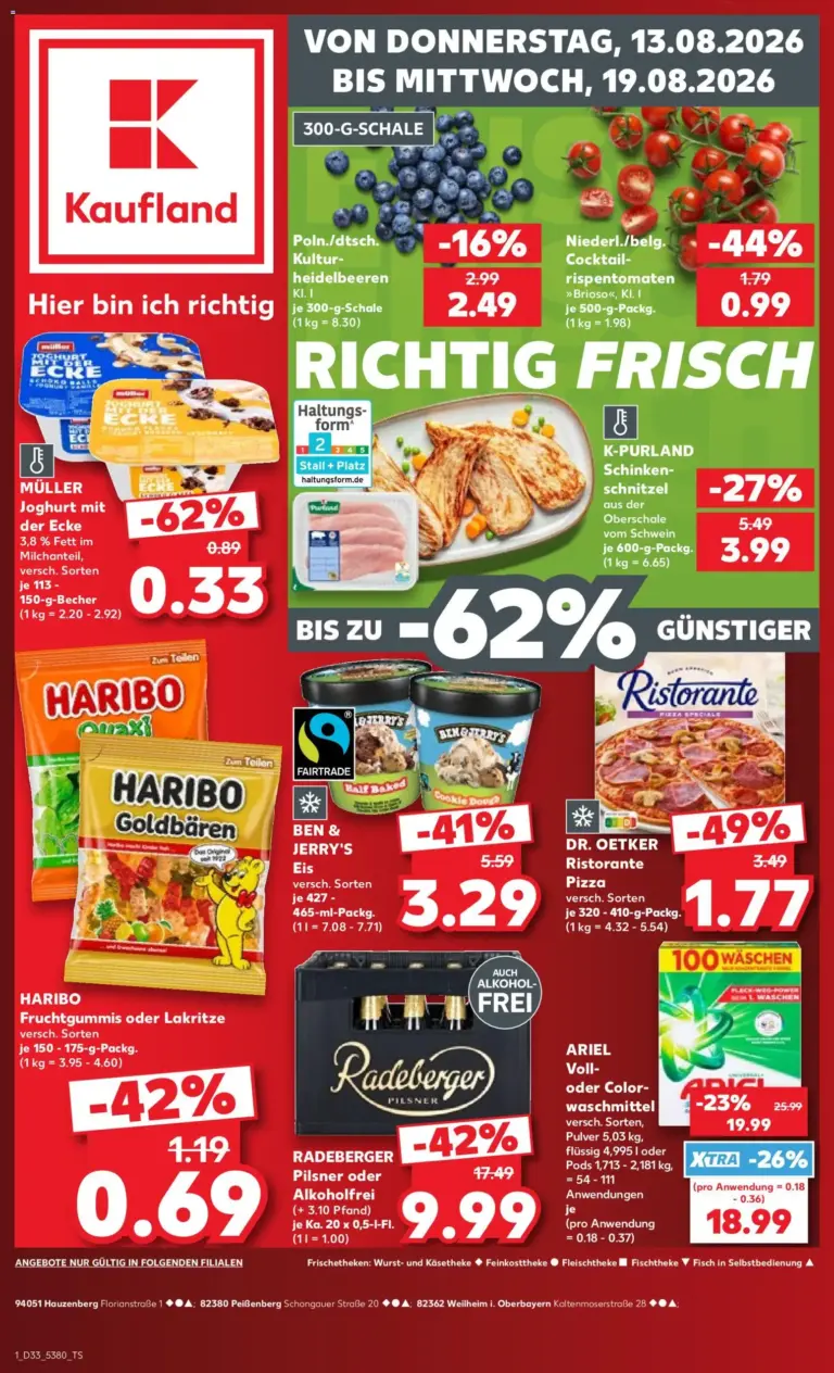 Prospekt Kaufland ab 13.08.2026