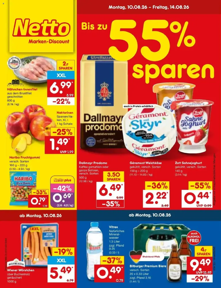 Netto Marken-Discount Prospekt Katzweiler ab 10.08.2026