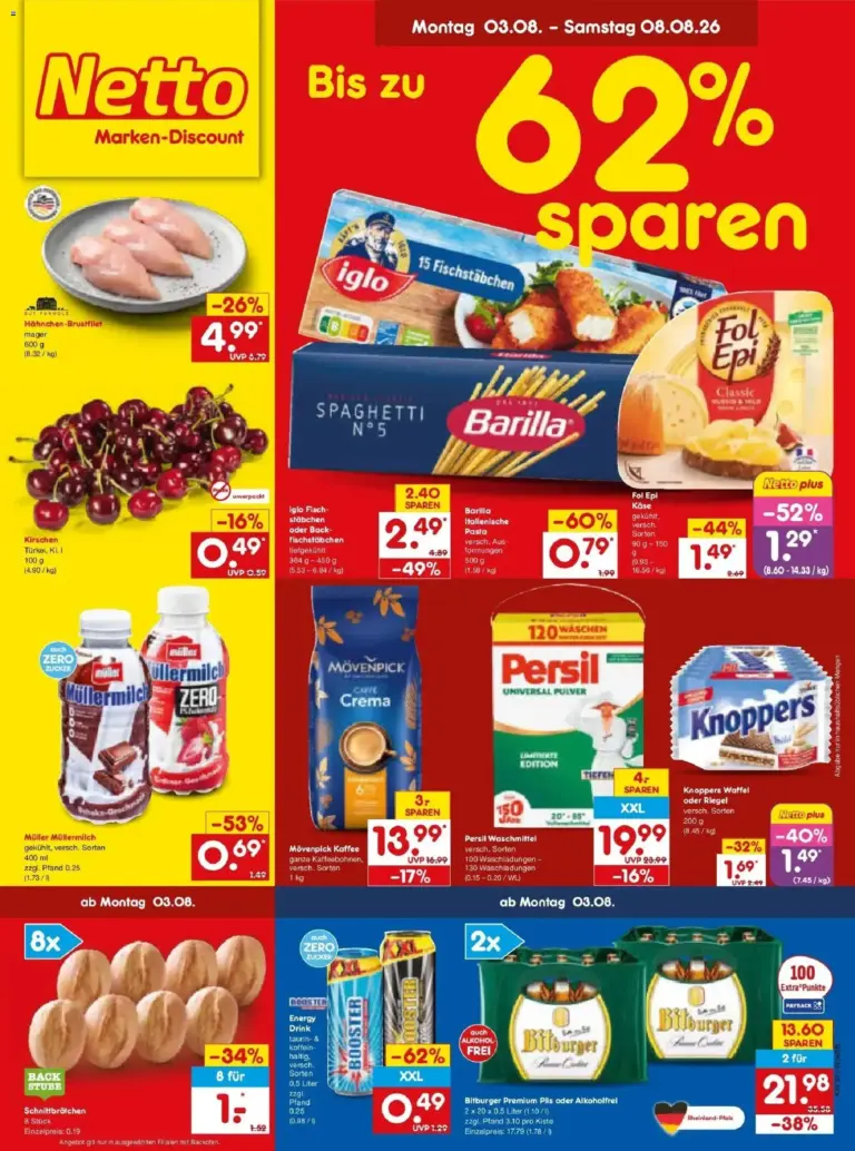 Netto Marken-Discount Prospekt Leonberg ab 03.08.2026