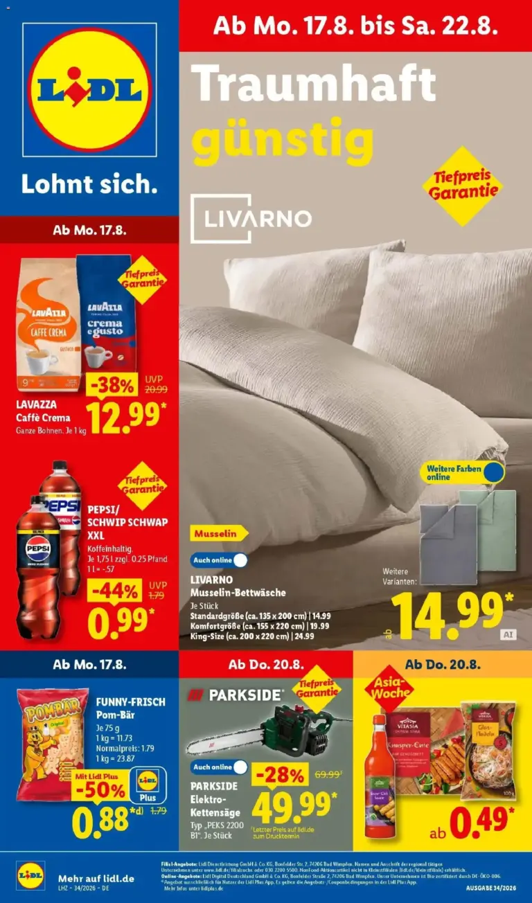 Lidl Prospekt Mahlow ab 17.08.2026