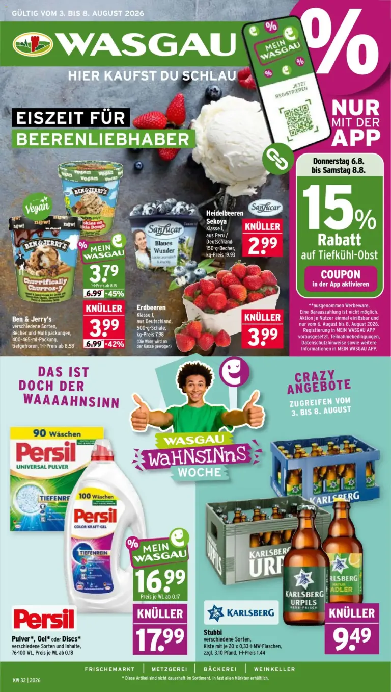 Wasgau Prospekt ab 03.08.2026