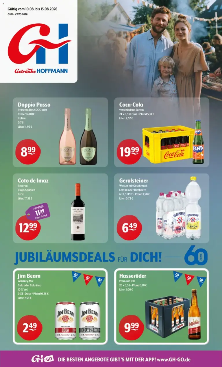 Getränke Hoffmann Prospekt ab 10.08.2026