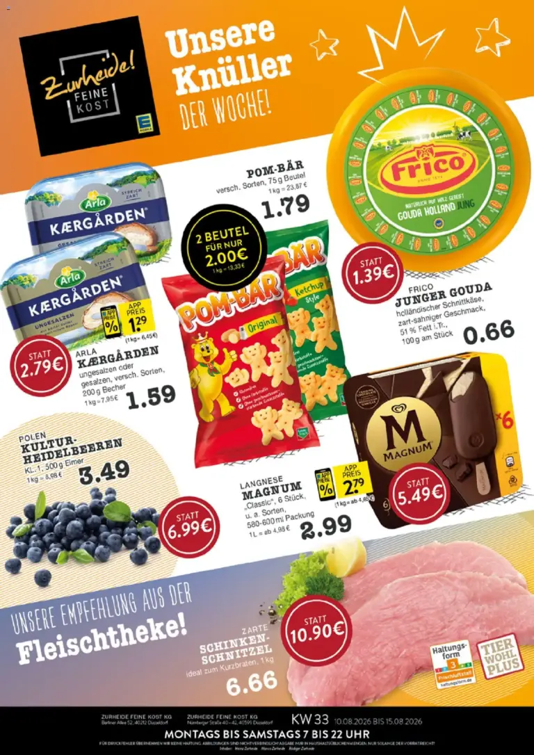 Edeka Zurheide Prospekt ab 10.08.2026
