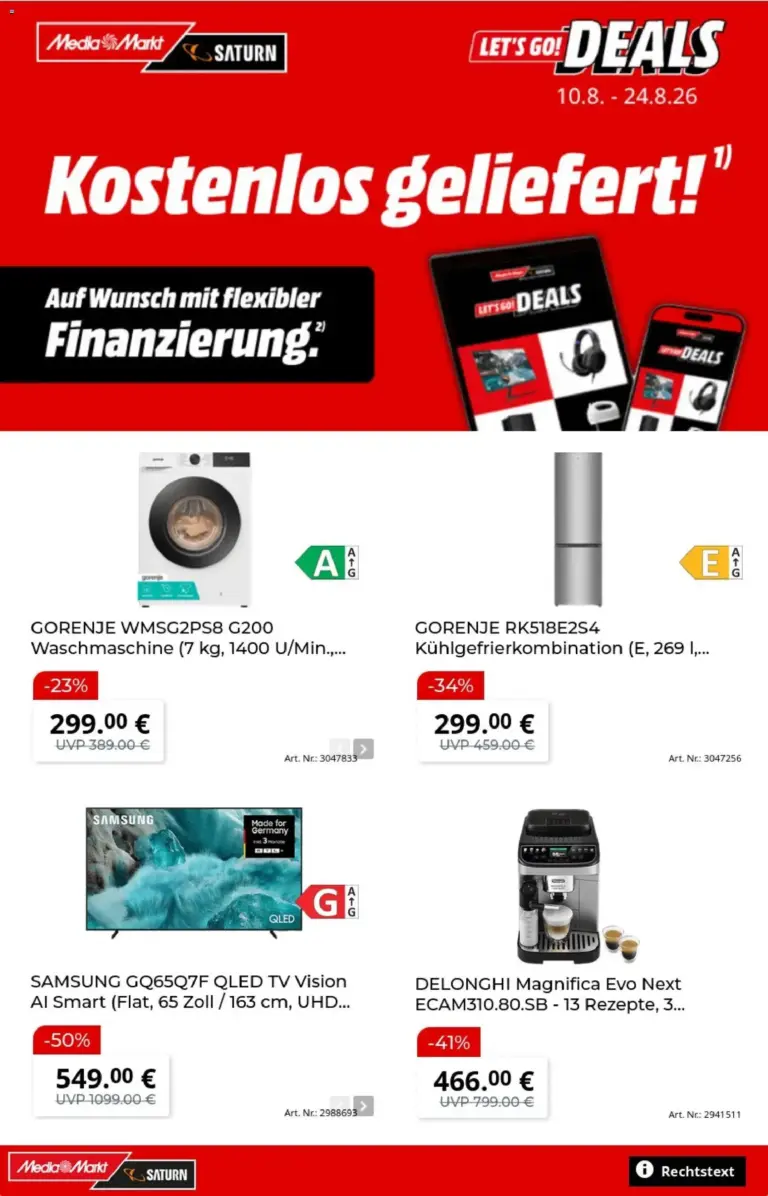 Media Markt Prospekt ab 10.08.2026