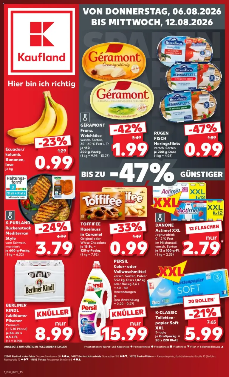 Prospekt Kaufland ab 06.08.2026