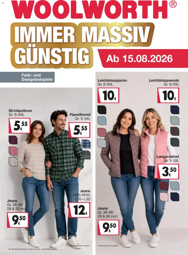 Woolworth Prospekt ab 15.08.2026