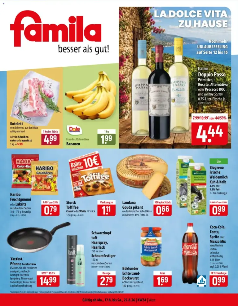 Famila Prospekt ab 17.08.2026