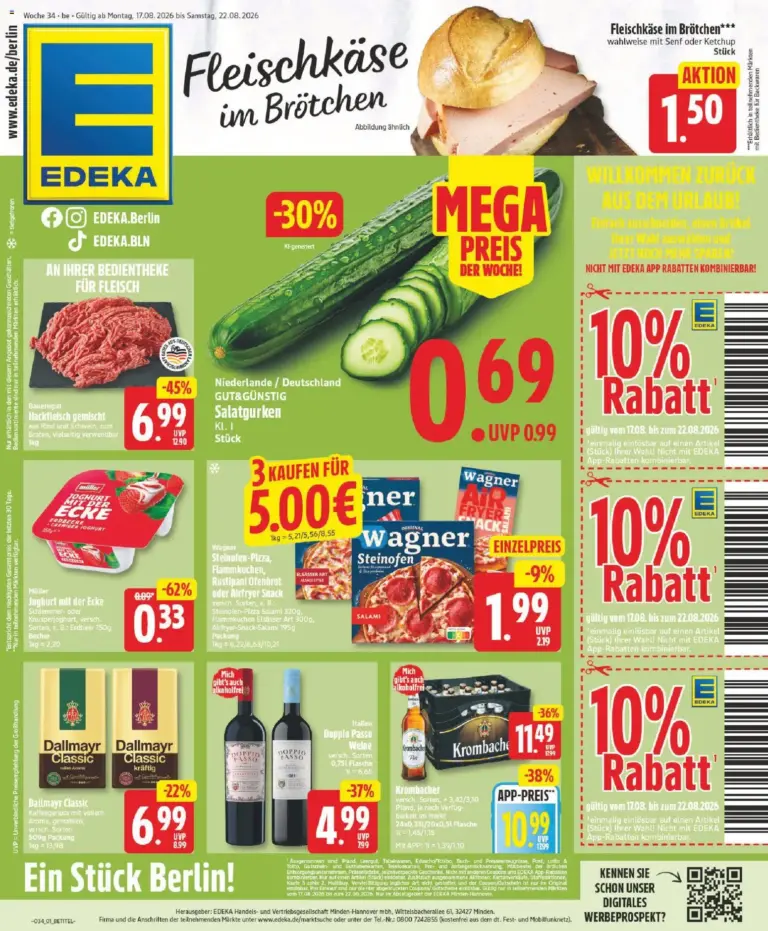Edeka Prospekt ab 17.08.2026