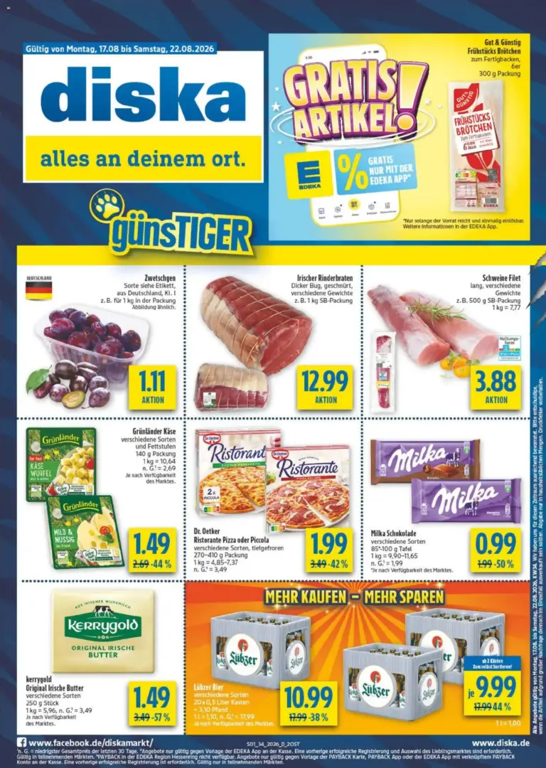 Diska Prospekt ab 17.08.2026