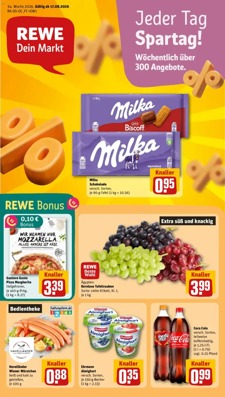REWE Prospekt ab 17.08.2026