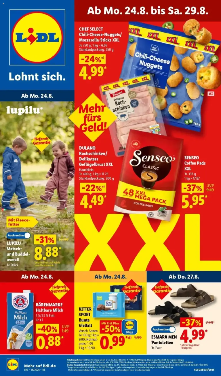 Lidl Prospekt Mahlow ab 24.08.2026