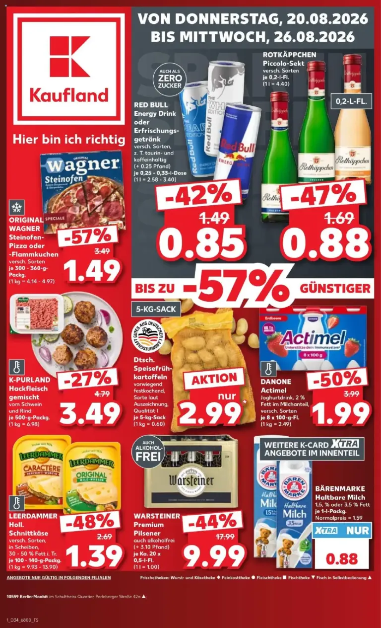 Prospekt Kaufland ab 20.08.2026