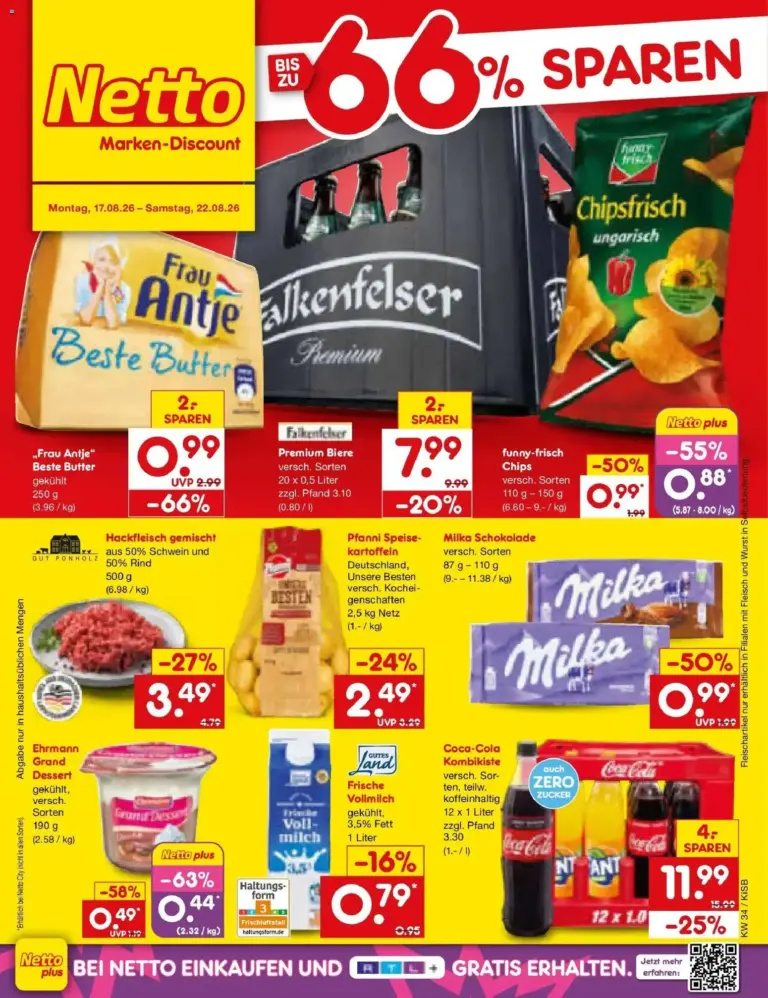 Netto Marken-Discount Prospekt Bad Friedrichshall ab 17.08.2026