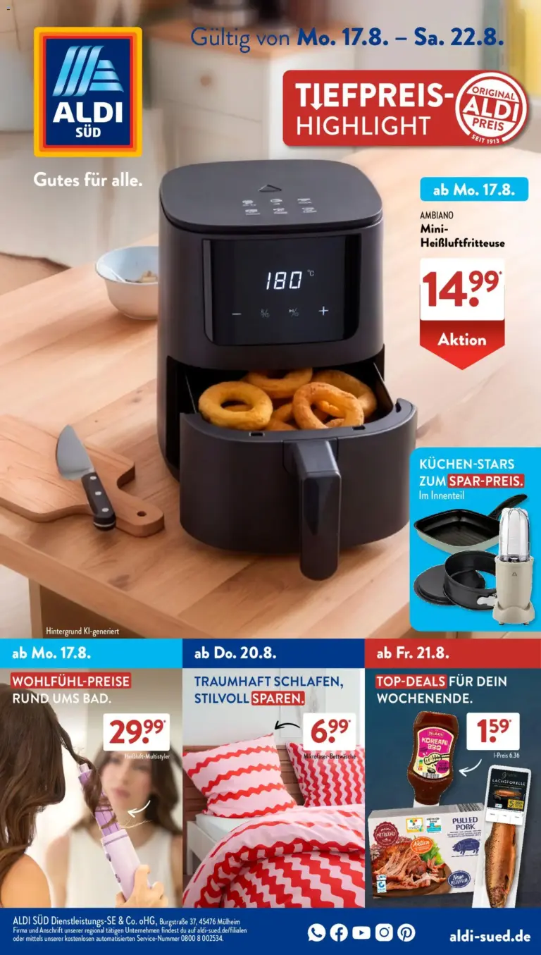 Aldi Süd Prospekt ab 17.08.2026