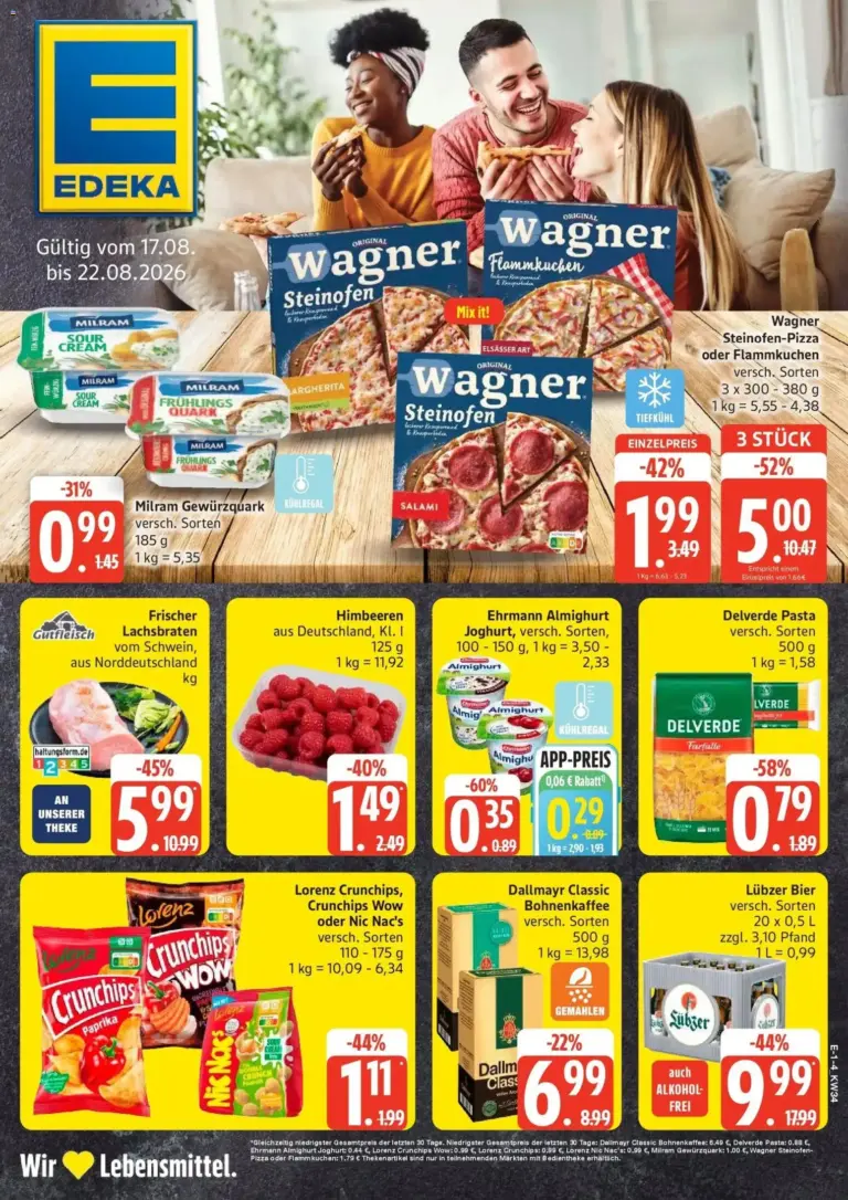 Edeka Prospekt Rostock ab 17.08.2026
