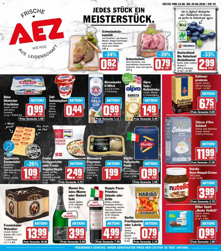 AEZ Prospekt ab 24.08.2026