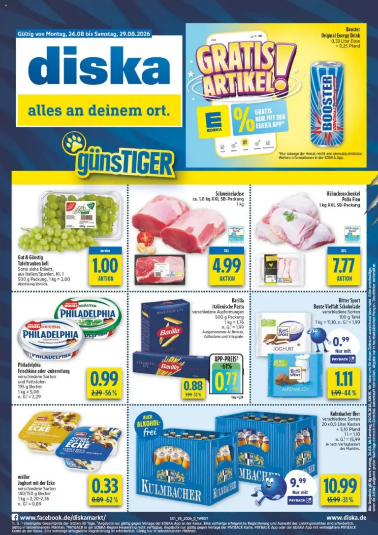 Diska - Diska Bayern KW35 ab 19.08.2026