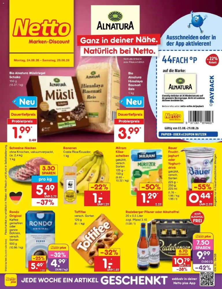 Netto Marken-Discount Prospekt Berlin-Prenzlauer Berg ab 24.08.2026