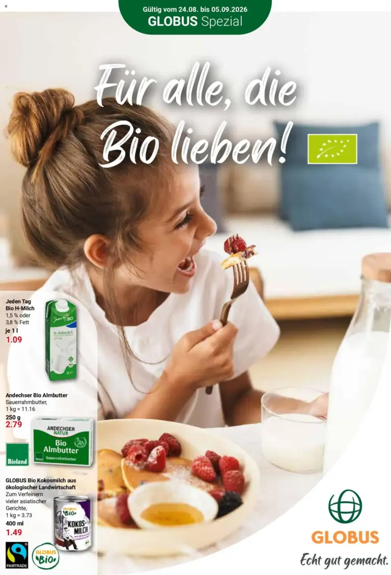 Globus Spezial ab 24.08.2026