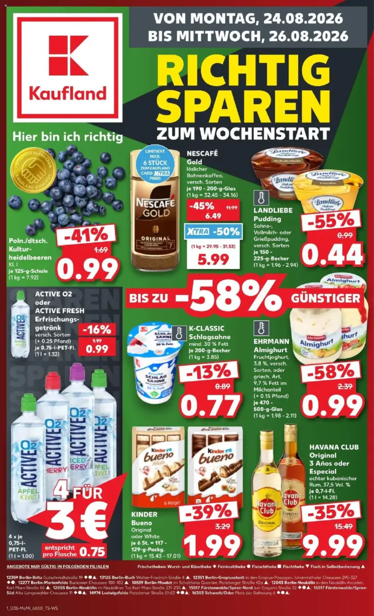 Prospekt Kaufland ab 24.08.2026