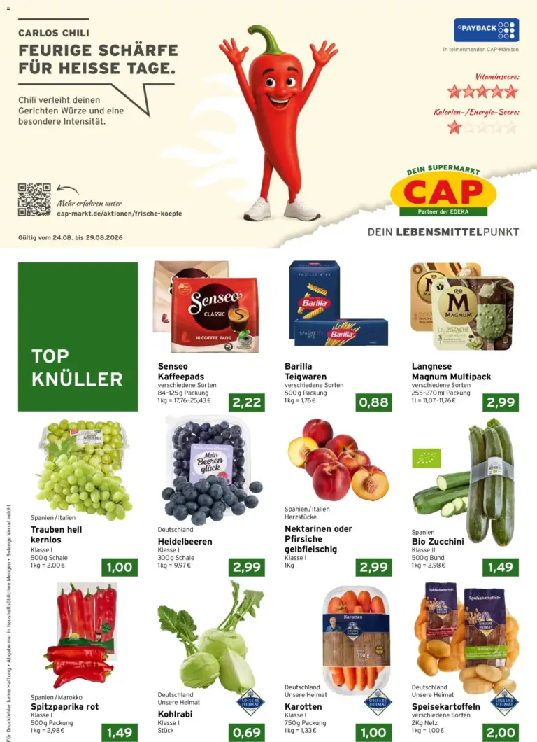 CAP Markt Prospekt ab 24.08.2026