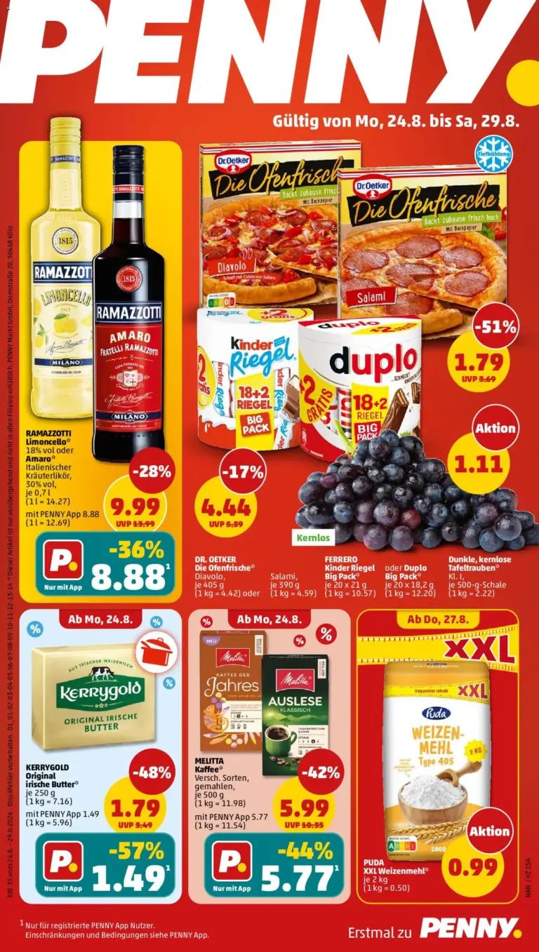 Penny Prospekt ab 24.08.2026