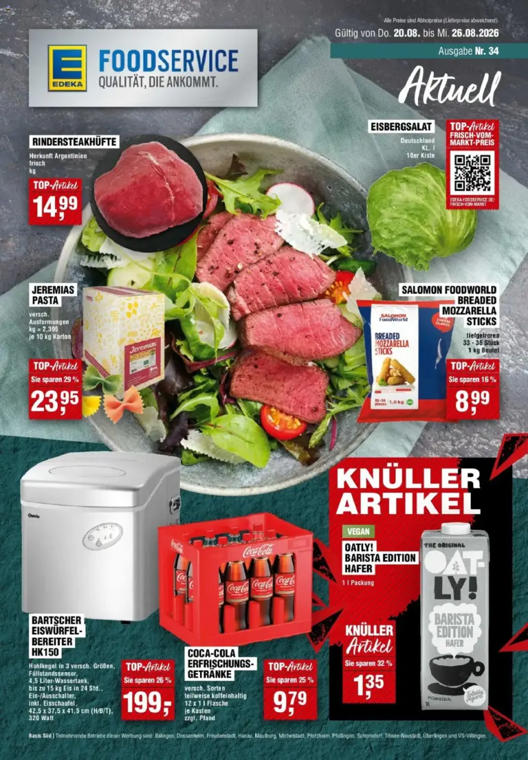 Edeka Prospekt Freudenstadt ab 20.08.2026
